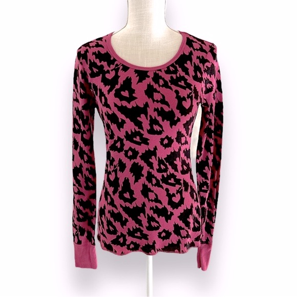Charlotte Russe Animal Print Top Size M
